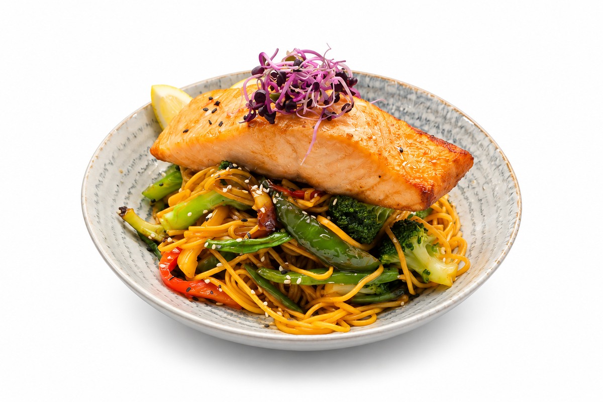 Wok de Saumon